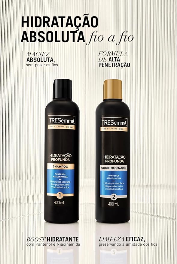 Shampoo TRESemmé Hidratação Profunda 2