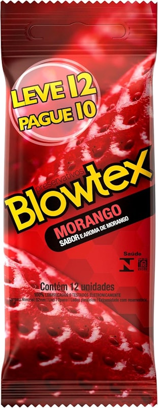 Preservativo Blowtex Morango 1