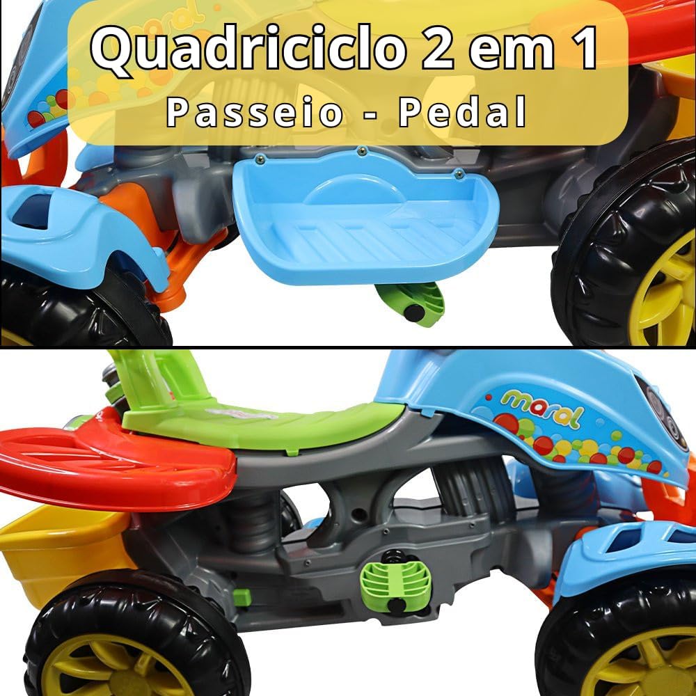 Carrinho Passeio Quadriciclo Infantil 2