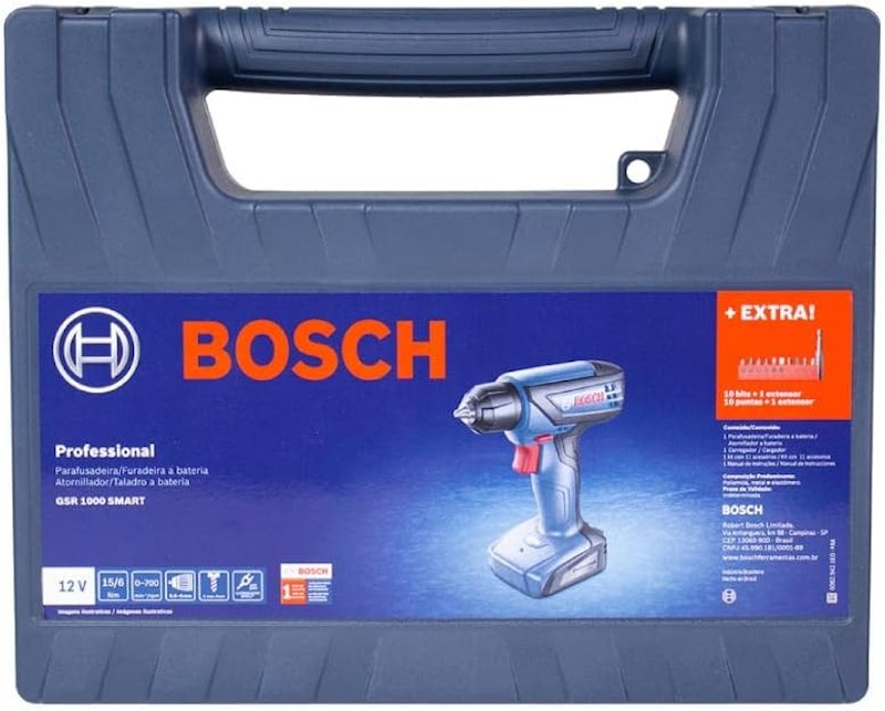 Furadeira e Parafusadeira a Bateria GSR 1000 5