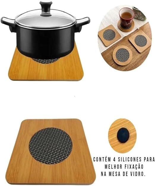 Kit 4 Descansos de Panela 5