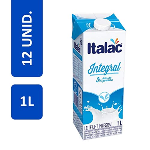 Leite Italac UHT Integral 1L (12 Unidades) 3