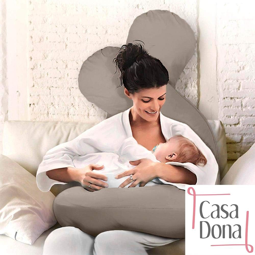 Travesseiro de Gestante Corpo Inteiro Percal Casa Dona 3