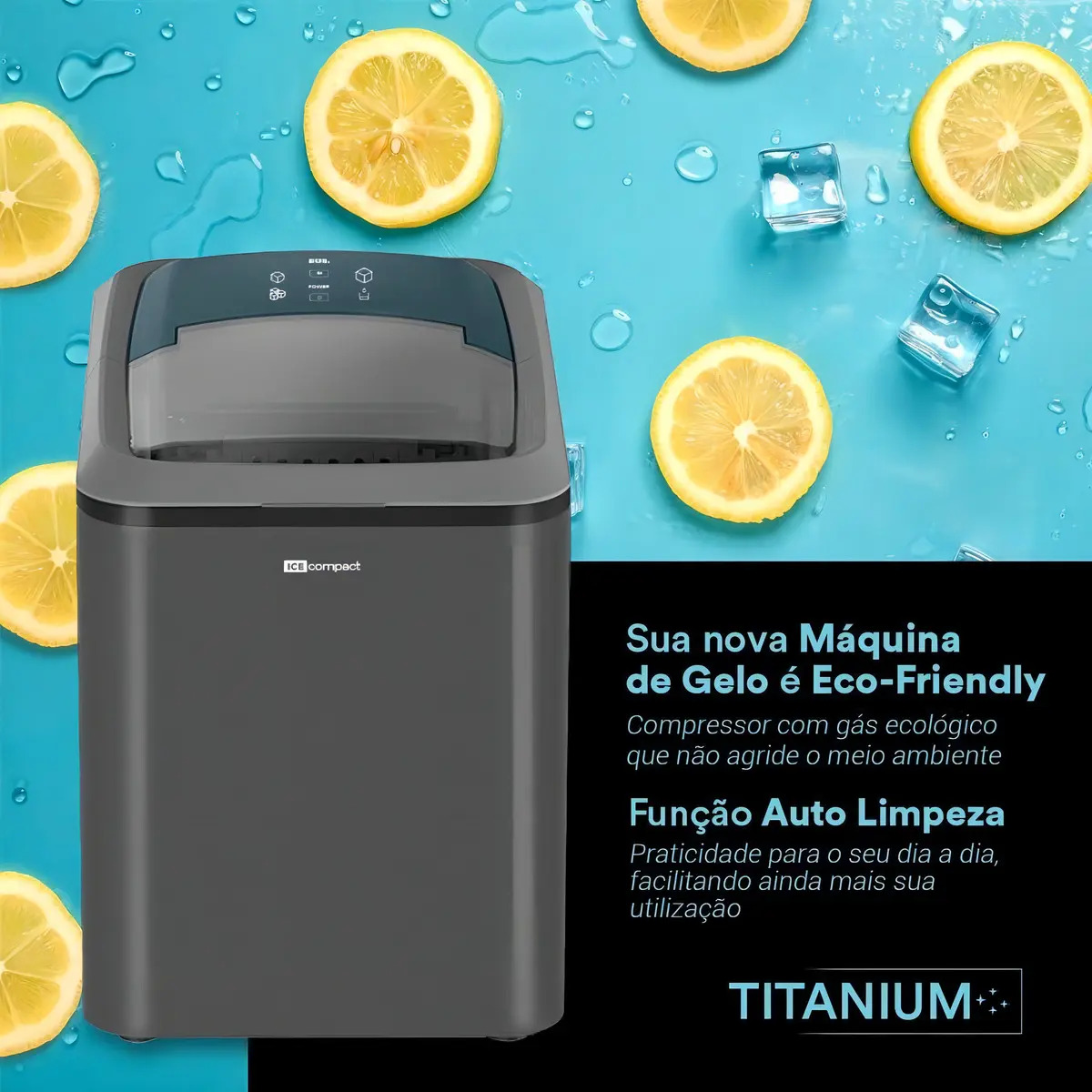 Máquina de Gelo EOS Ice Compact 5