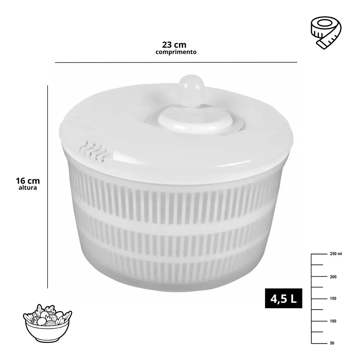 Seca Salada 4,5 litros 2