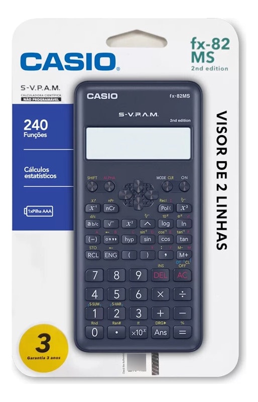 Calculadora Científica Padrão Casio 3
