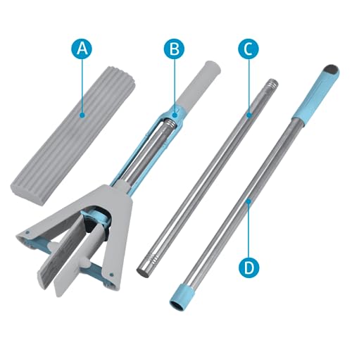 Mop Fácil Cabo Extensor Aço Inox 2
