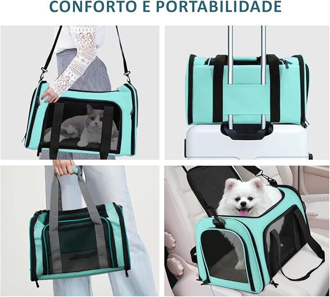 Bolsa Transporte Pet Ventilação em 4 Lados 3