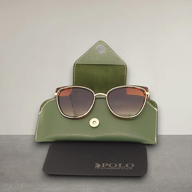 Óculos de Sol Gateado Médio com Lentes Degradê UV400 4