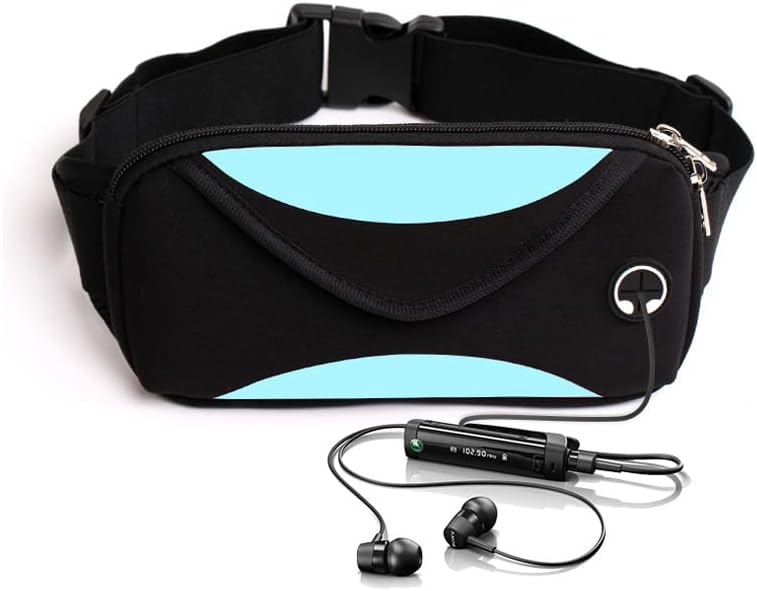 Pochete Esportiva Slim Impermeável (Azul) 1