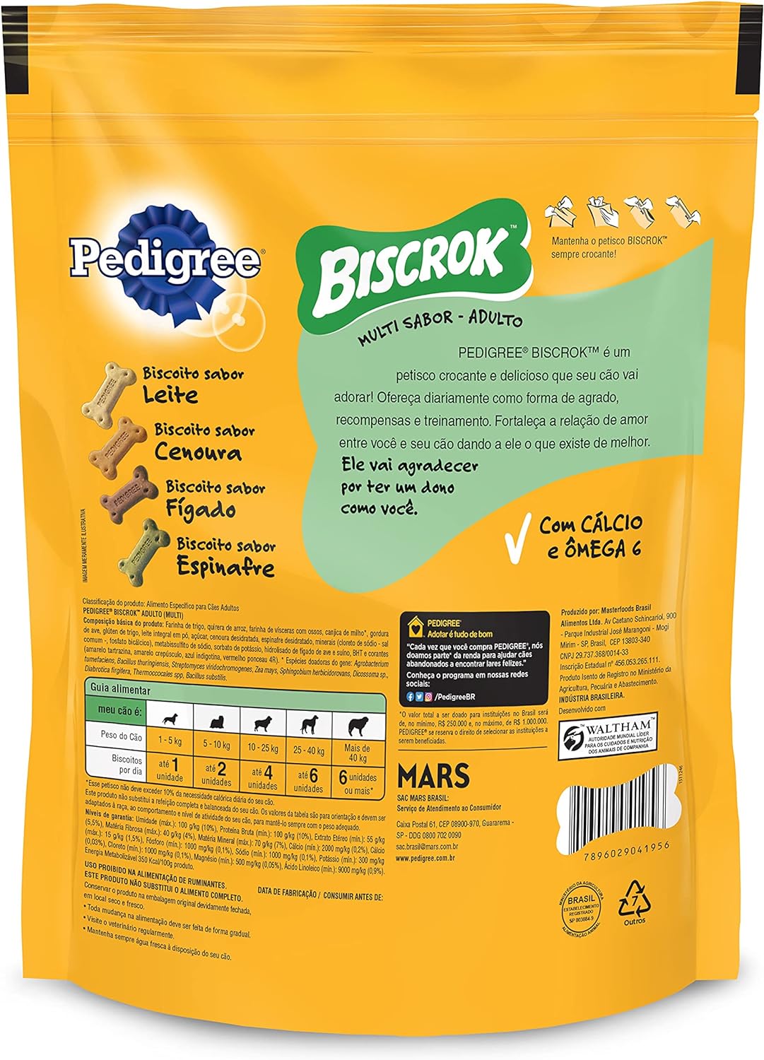 Pedigree Biscrok Adulto Multi Sabor 2