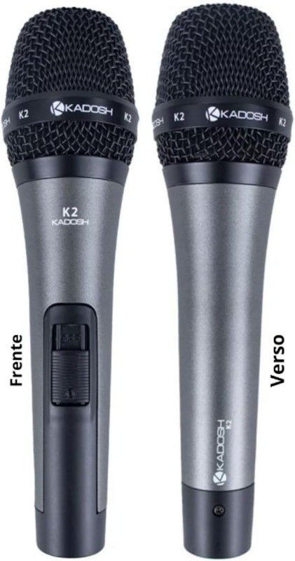 Microfone Cardióide K2 3