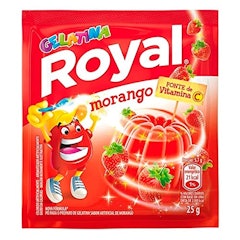 Gelatina Royal de Morango