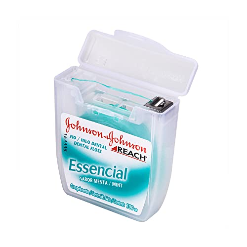 Fio Dental Essencial Menta 100 m Johnson & Johnson 2