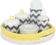 POTINHO DE MEL Kit Higiene para Bebê Crochê Com 6 Peças e Garrafa Pequena Amarelo 1