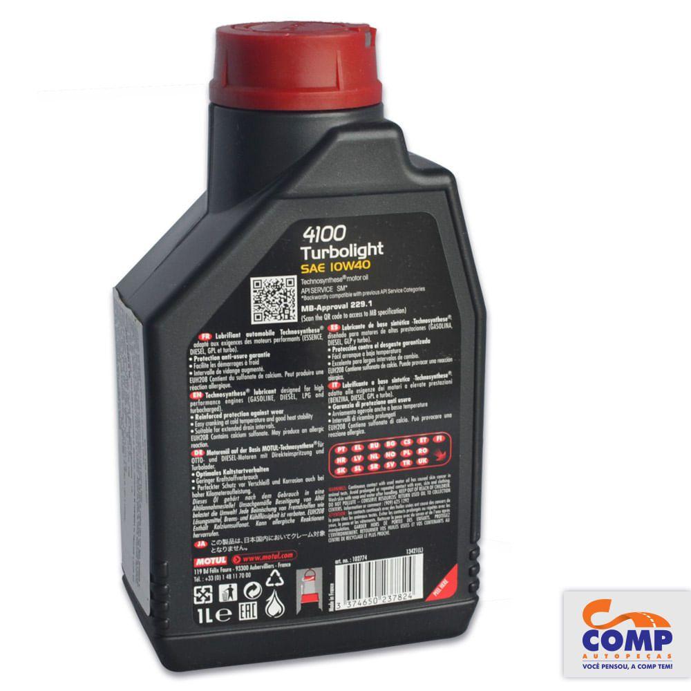 Motul 4100 Turbolight 10W40 3