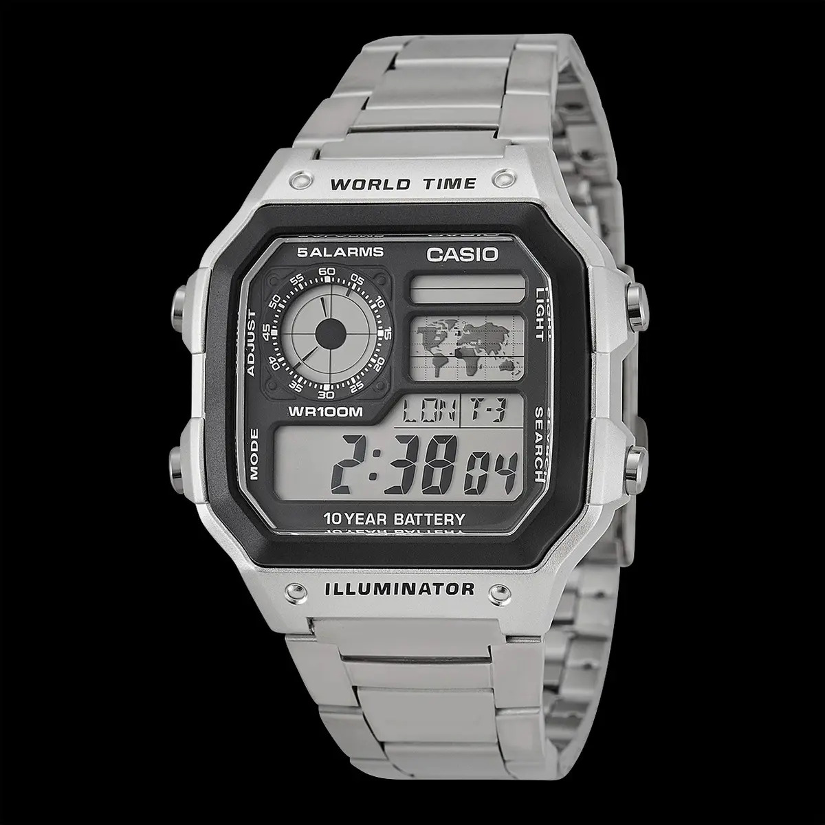 Relógio Casio Digital AE-1200WHD-1AV 4
