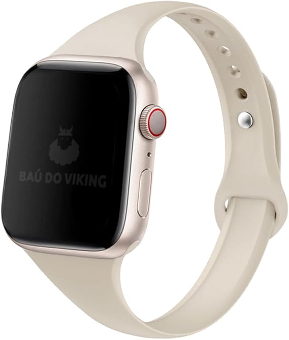 Pulseira Silicone Sport Fina Esportiva Slim 2