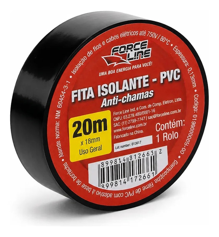 Fita Isolante Uso Geral 1