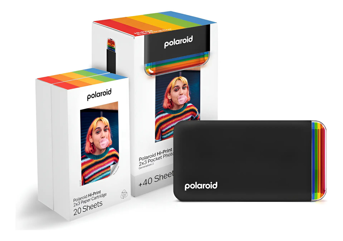 Impressora Fotográfica de Bolso Polaroid Hi·Print 2x3 Generation 2 4
