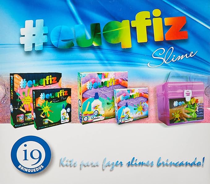 #Euqfiz Slime - Kit 1 Glitter Slimes 5