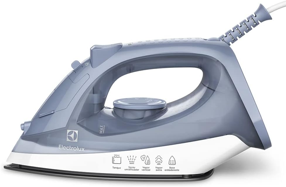 Ferro de Passar Roupa a Vapor e a Seco Efficient 4