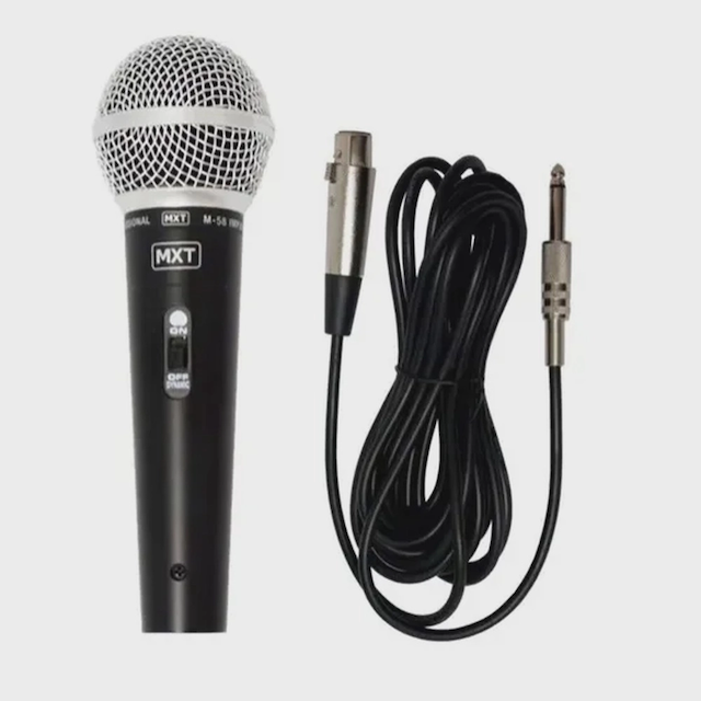 Microfone Profissional M-58 MXT 3