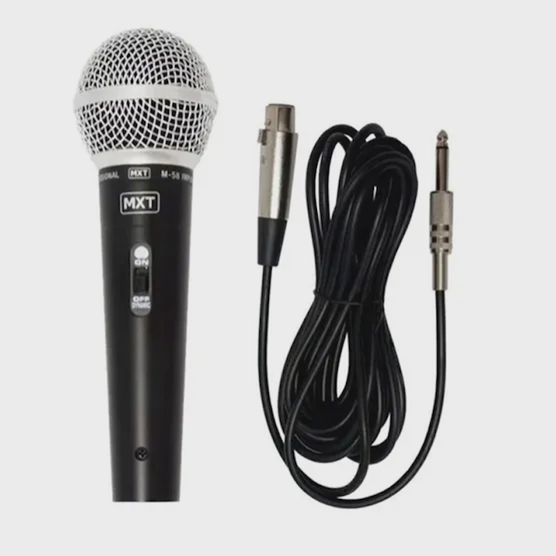 Microfone Profissional M-58 MXT 3