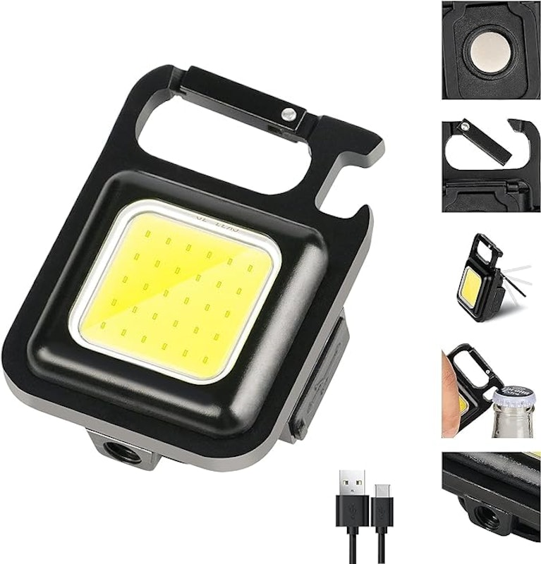 Mini Lanterna Multifuncional COB 1