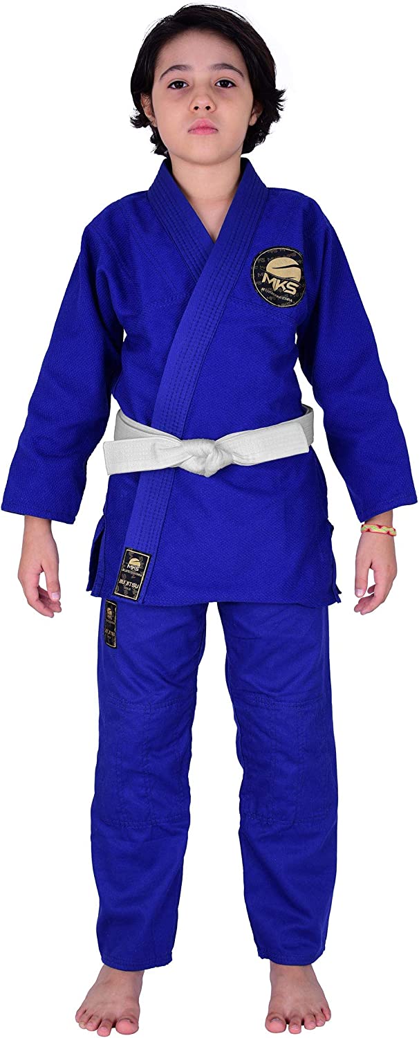 Kimono de Jiu-Jitsu Infantil MKS Kids Azul 1