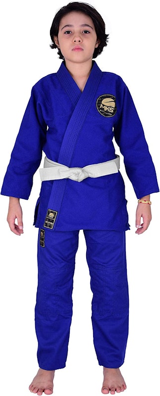 Kimono de Jiu-Jitsu Infantil MKS Kids Azul 1