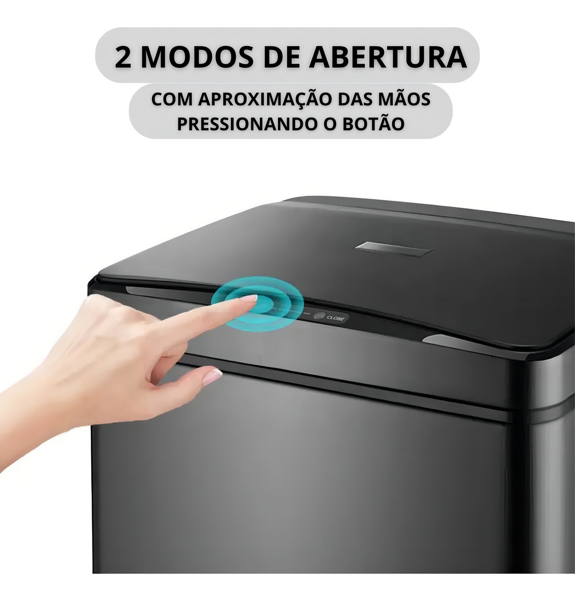 Lixeira Automática 13 L com Sensor de Movimento  5