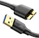 UGREEN Cabo Micro USB-B Macho para USB 3.0 Preto 1