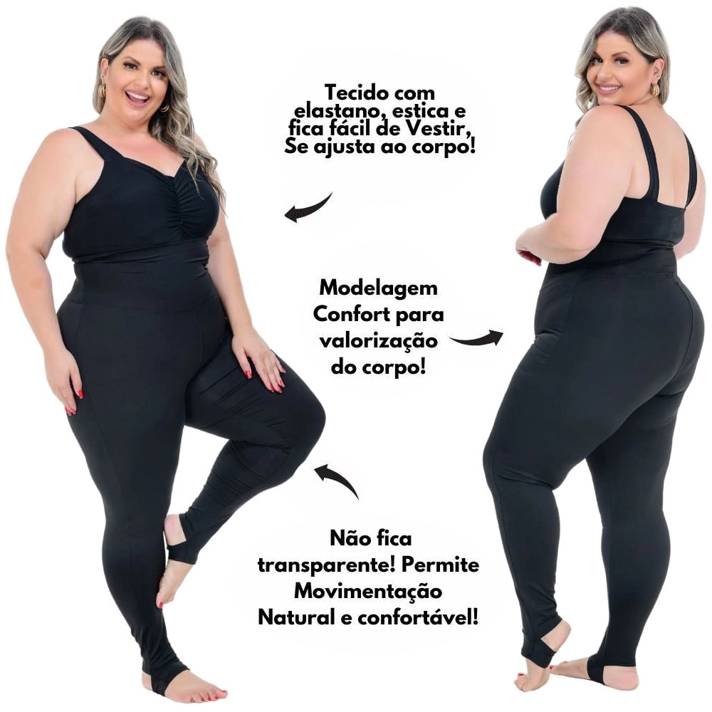 Calça Legging Modeladora Cós Superalto 3