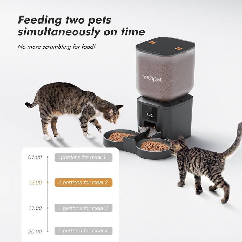 Alimentador Automático com Wi-Fi de Ração 4