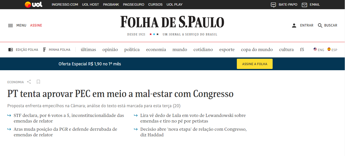 Folha de S. Paulo 2