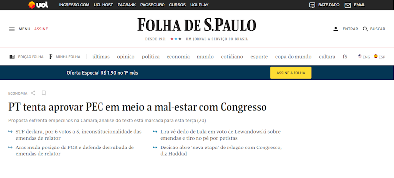Folha de S. Paulo 2