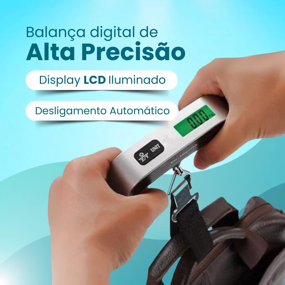 Balança de Mão Digital Portátil 3