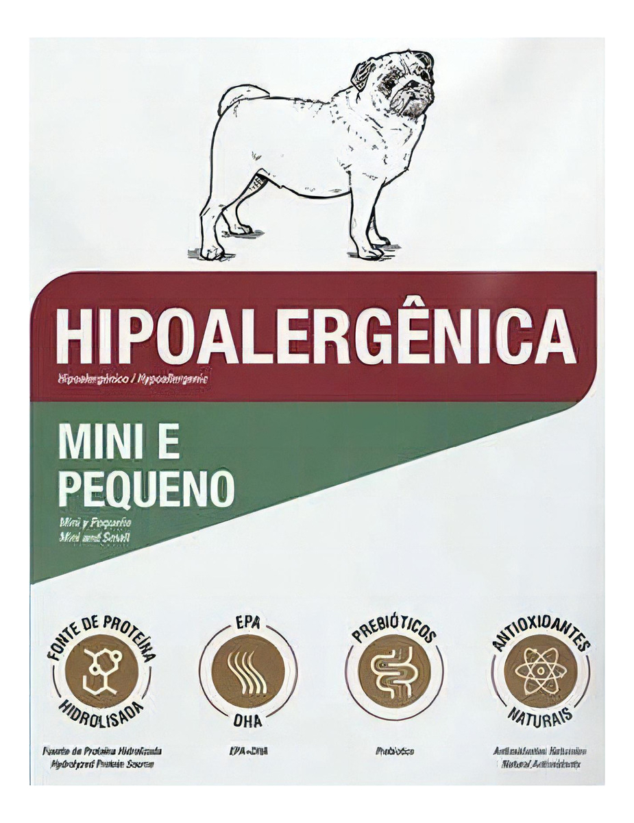 Fórmula Natural Vet Care Hipoalergênica Cães Portes Mini e Pequeno 2