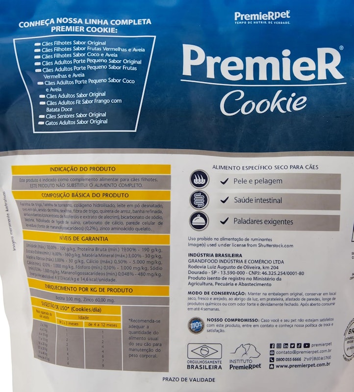PremieR® Cookie Cães Filhotes Original 3