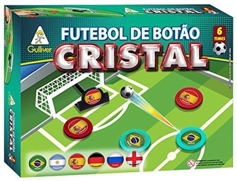 Futebol de Botão Cristal com 6 Seleções 1
