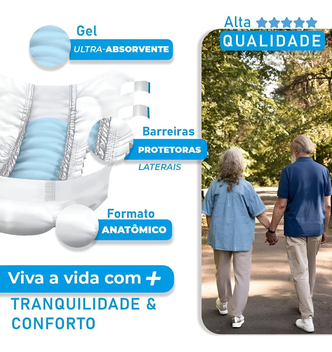 Fralda Descartável Vita Plus Geriátrica 4