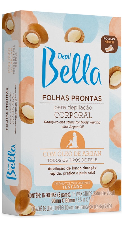 Folha Pronta para Depilação Argan 16 Folhas 1