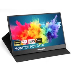 Monitor Portátil 15,6" 1080P FHD USB-C HDMI
