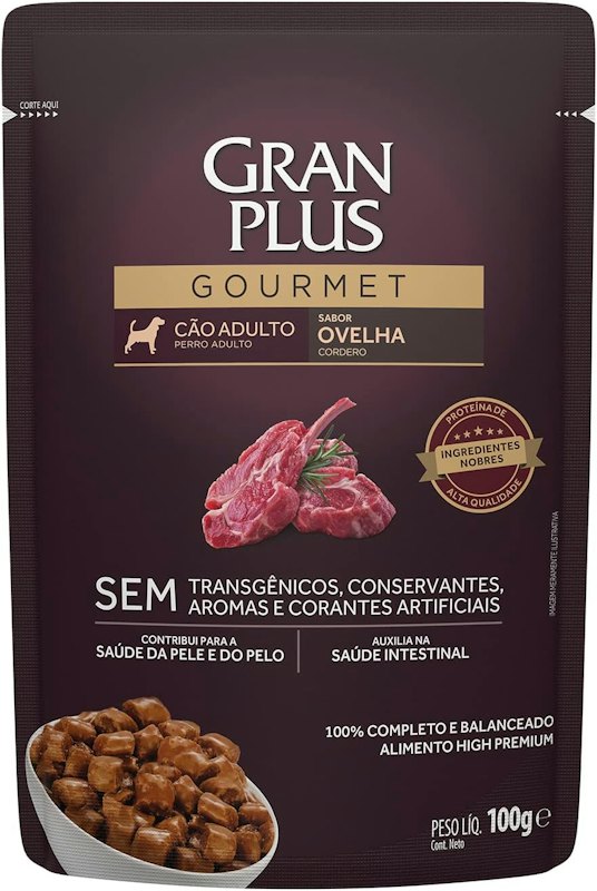 Sachê Cão Adulto Sabor Ovelha 1