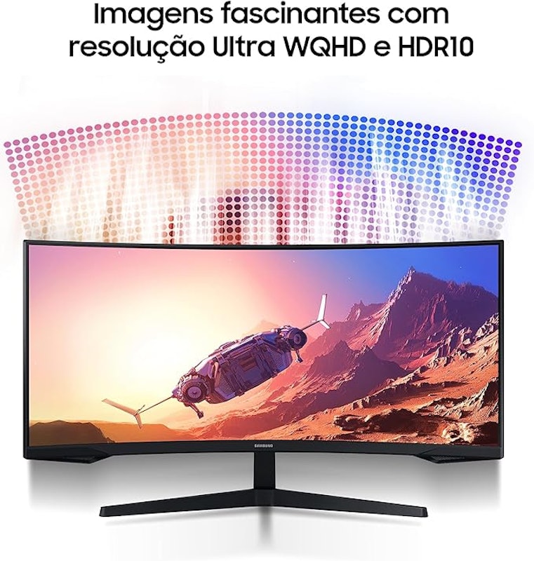 Monitor Gamer Samsung Odyssey G5 34" UWQHD 5
