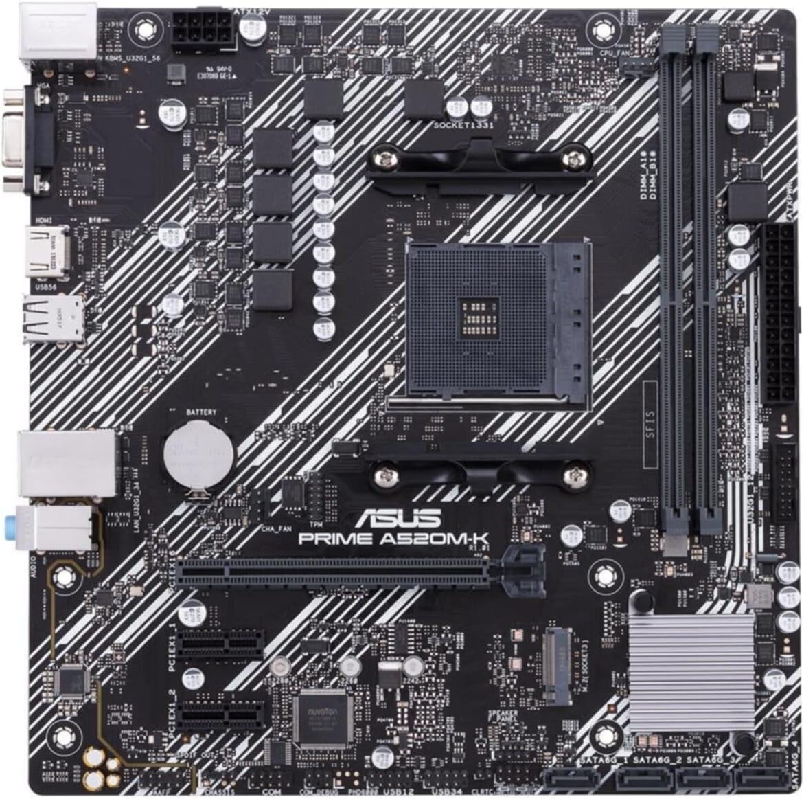 Placa-Mãe Micro ATX AMD A520 4