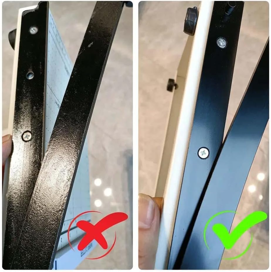 Guilhotina Base em Aço 30 cm Papel A4 até 10 Folhas C/Trava 4