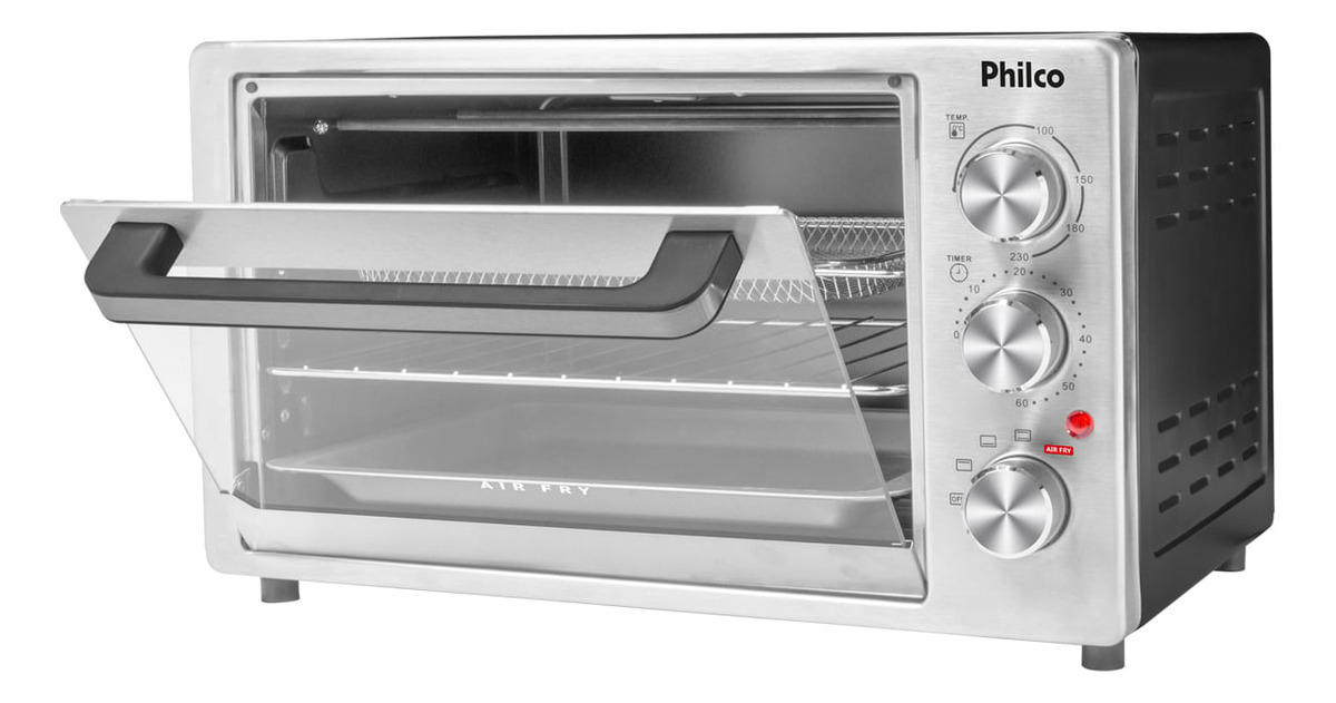 Forno Elétrico Air Fryer Philco 40 L Inox 2