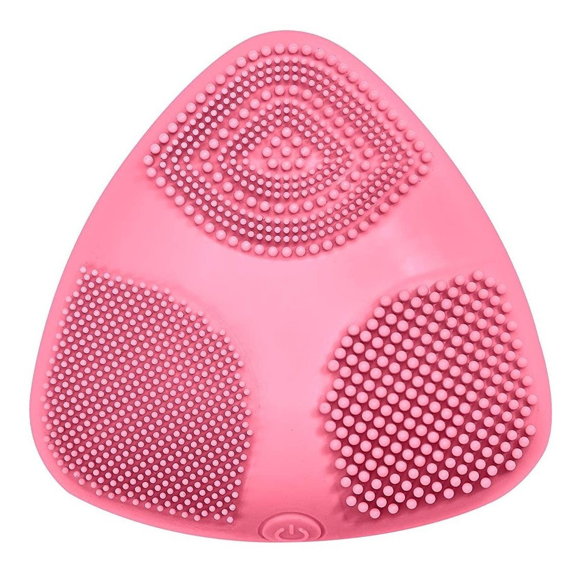 Escova de Limpeza Facial De Silicone Com 3 Zonas 1
